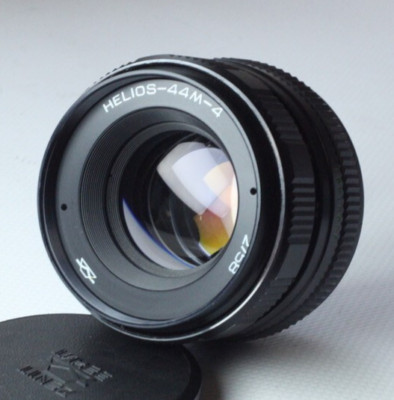 HELIOS 44M-4 Soviet Photo Lens  2/58 M42 with adapter Canon EF