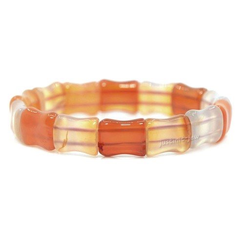16mm bamboo bracelets gemstone beads DIY jewelry making bamboo bone shape bead - Picture 20 of 77