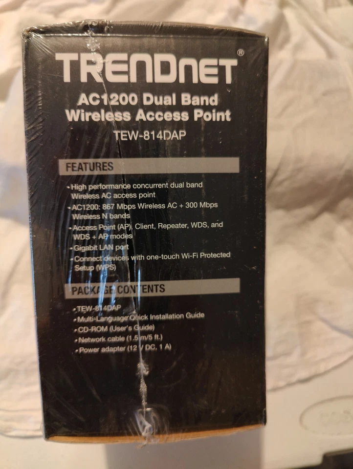 Trendnet TEW-814DAP AC1200 Dual Band Wireless AC Router /w USB Port - Image 3 of 4
