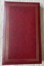 Pioneer Pockets Hold 4" x 6" Photo Album - Maroon