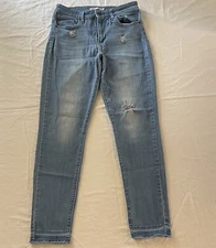 Levis Women’s Jeans 721 High Rise Skinny Distressed Jeans Size 29