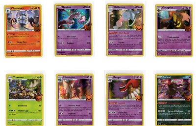 POKEMON TRICK OR TRADE HALLOWEEN SINGLES W/RARES --------PICK FROM LIST---------  | eBay
