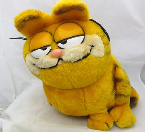 vintage garfield stuffed animal