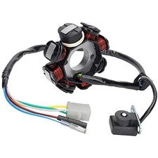 Ignition Stator Magneto 8 Coil 5 Wires Replacement For Gy6-50-37