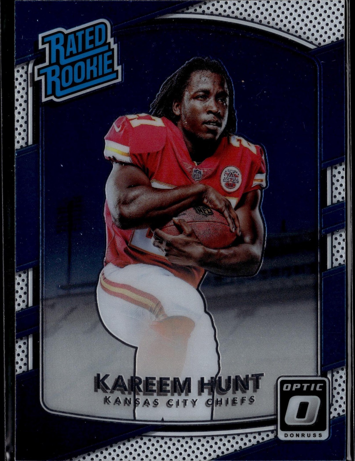 2017 Donruss Optic #182 Kareem Hunt