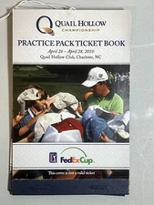Quail Hollow Championship Practice Round Tickets-Tigers Return-Tuesday Wednesday