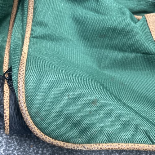 Borsa Rossignol Extra Large per sport invernali verde con passamaneria in pelle - Foto 5 di 9