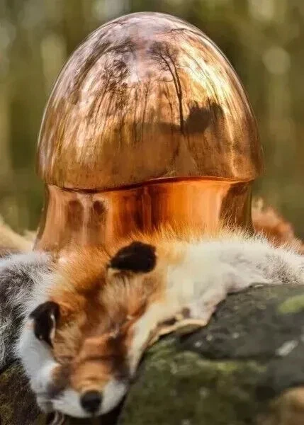 Corinthian 'A' 头盔 18,青铜,古希腊头盔 免费木制支架 C23 — 第 4/4 张图片