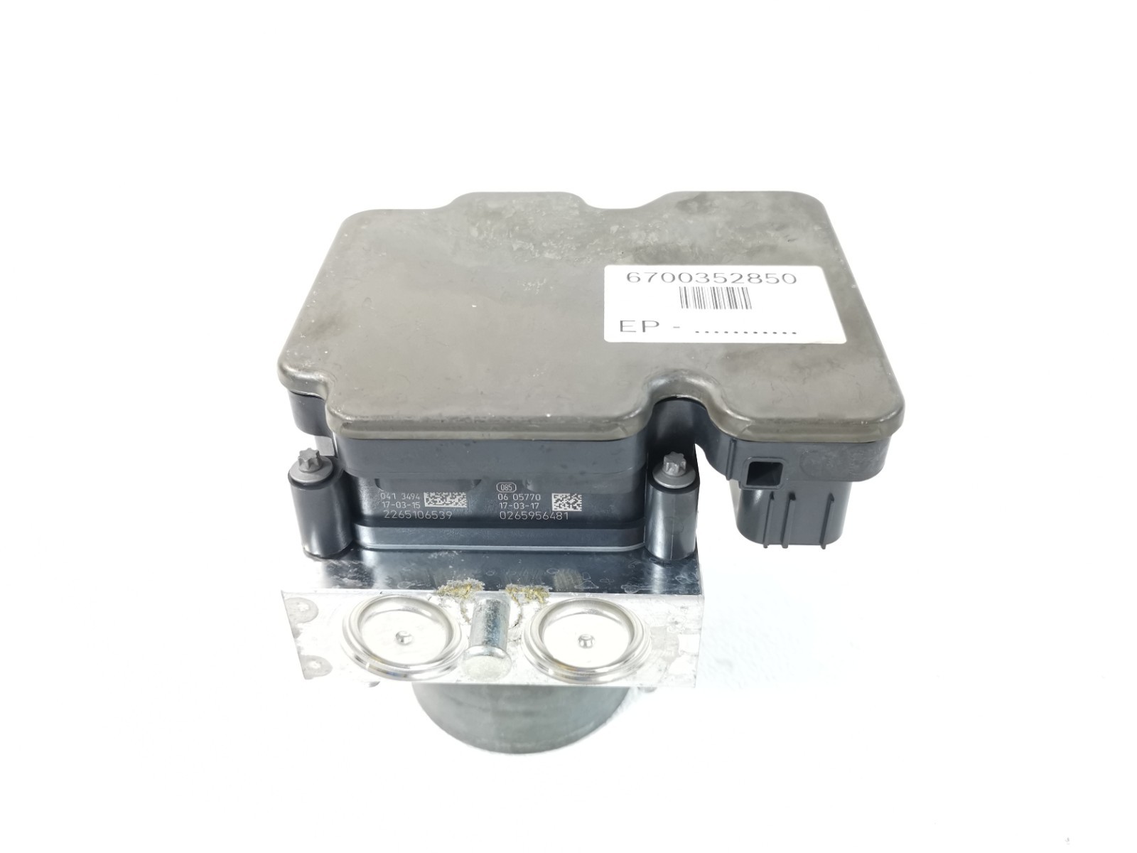 Maserati Ghibli 2017 RWD M156B 3.0 L Anti Lock ABS Brake Pump Module 6700352850