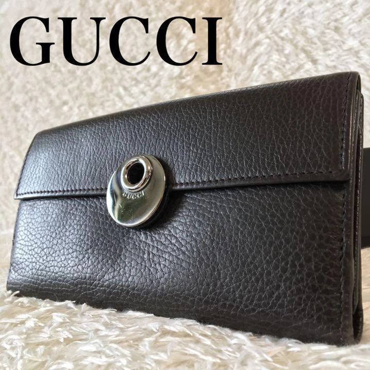 Portefeuille Gucci boucle foncée m1_0412