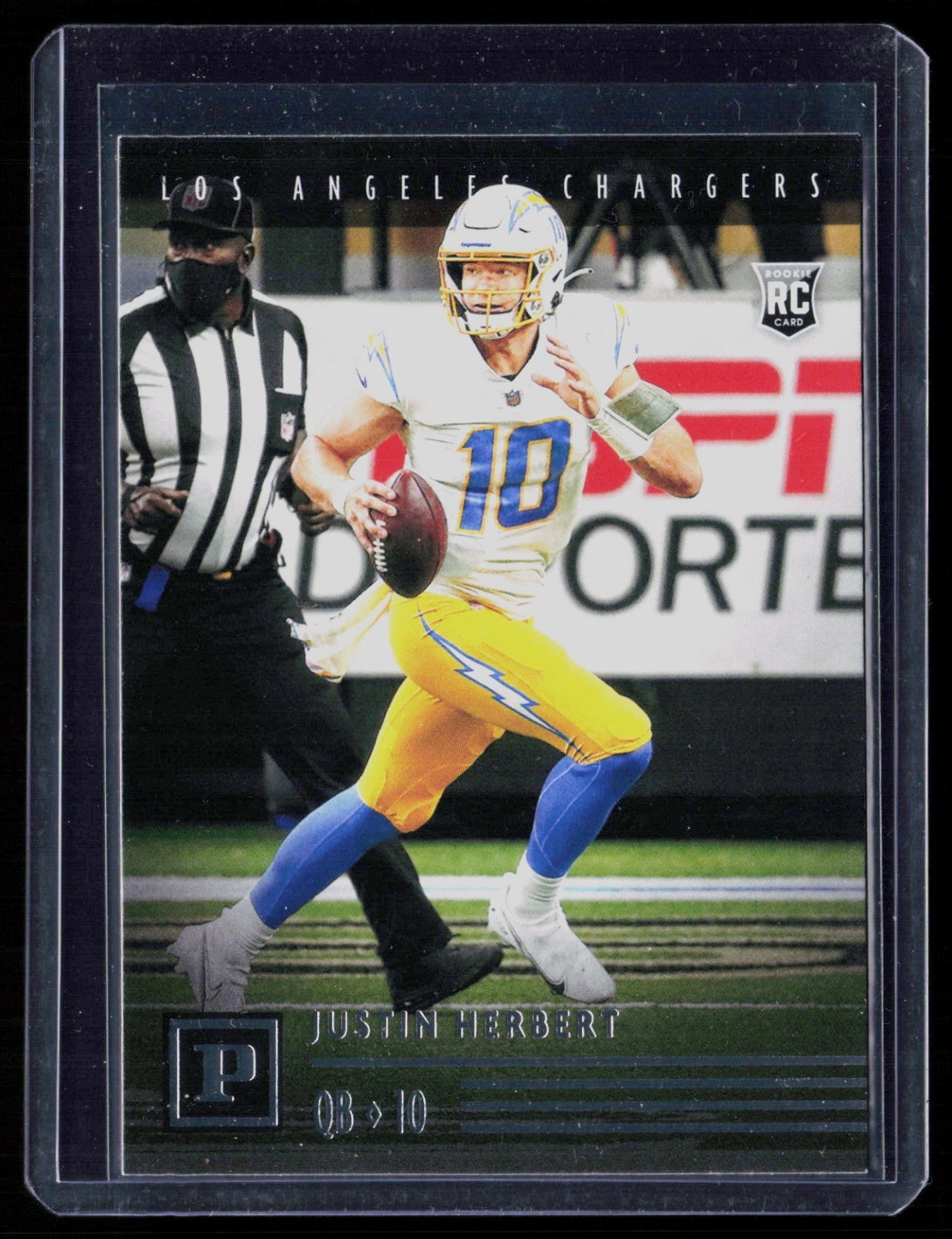 Justin Herbert PA-3 2020 Panini Chronicles - Panini Los Angeles Chargers