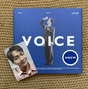 SHINee オニュ　ONEW VOICE アルバム　トレカ　カード　新品未開封 Onew Voice | eBay