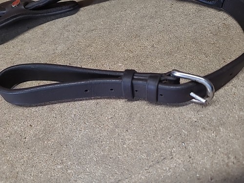 John Whitaker Elasticated Leather Breastplate,Pony Size, Brown. (Ref:450Y) - Picture 6 of 7