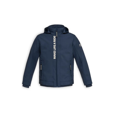 ORIGINAL BMW Motorrad Jacke Softshell Make Life A Ride Herren Nachtblau