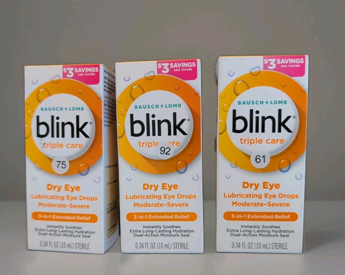Dry Eyes 10ml Moderate Severe New Exp 8/26