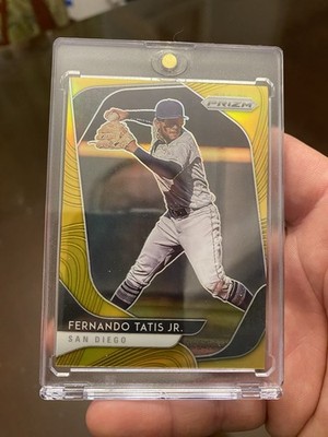 2020 Panini Prizm True Gold Refractor /10 Fernando Tatis Jr. Padres