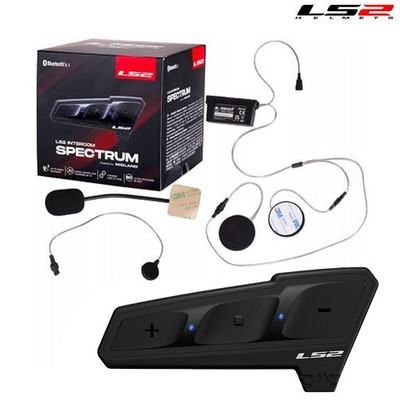 LS2 MIDLAND SPECTRUM INTERCOM BLUETOOTH RCF LAUTSPRECHER VERBINDET BIS ZU 4 FAHRER