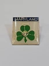 Knights of Columbus Maryland Lapel Pin Loving Caring Sharing