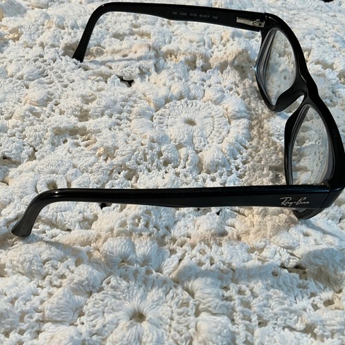 Ray-Ban RB 5268 5119 Black Eyeglasses Frames Rectangular 50-17-135 Authentic - Picture 6 of 6