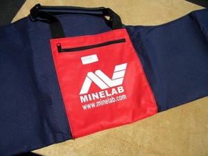 Vtg Metal Detector MINELAB~Universal Zipper Carry Bag~Storage~Prospect~2G01~Blue