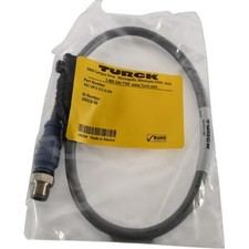 NEW Turck RSC CBC5 572-0.5M U0316-30 Double-ended cable cordset 50cm / 19'' leng