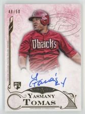 Yasmany Tomas 2015 Topps Five Star Gold RC Auto /50 #FSA-YT Arizona Diamondbacks