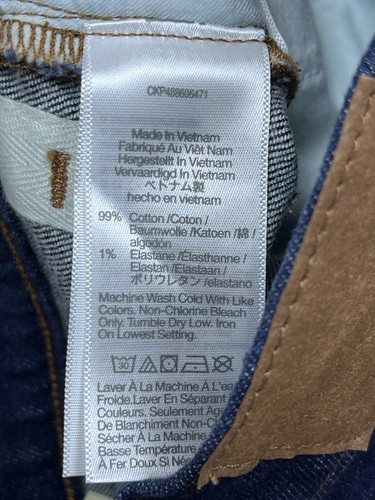 Madewell Jeans Womens 26x30 ’90s Straight Leg Dark Wash High Rise Magic Pockets - Picture 8 of 13