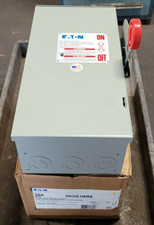 New Eaton 30 Amp Fusible Safety Switch W/ Neutral 600 VAC 2 Pole  DH261NRK