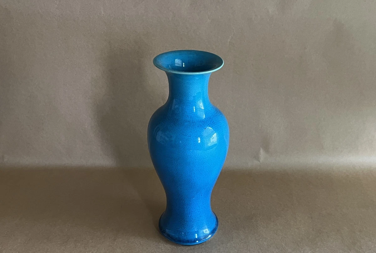 蓝色1800-1849 中国古董花瓶| eBay