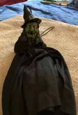 Vintage 1990's The Paper Magic Group Hanging Witch 1999 Halloween