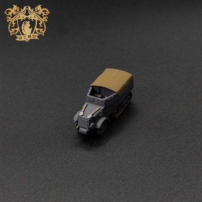 3D Printed 1/144 French Unic U304(f) Armored Ambulance Finished Model