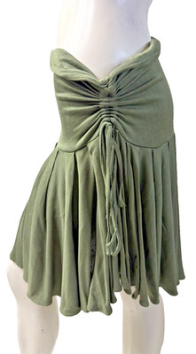 Walter Green Silk Pleated Skirt Women s Size S Pull On Satin Lined Midi