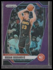 2024-25 Panini Prizm #105 Bogdan Bogdanovic Prizms Purple #/99