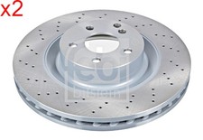2X Bremsscheibe Vorderachse Für MERCEDES C216 R230 S211 W211 W216 2214211112 2X Bremsscheibe Vorderachse Für MERCEDES C216 R230 S211 W211 W216 2214211112