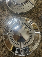1961-1962 Chevrolet Full Size Poverty Hub Cap Set - Impala Bel Air Biscayne