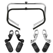 Engine Guard Crash Bar / Highway Foot Pegs Fit For Harley Touring 1997-2008