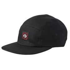 Independent Summit Scroll Camp Unstructured Low Hat Black