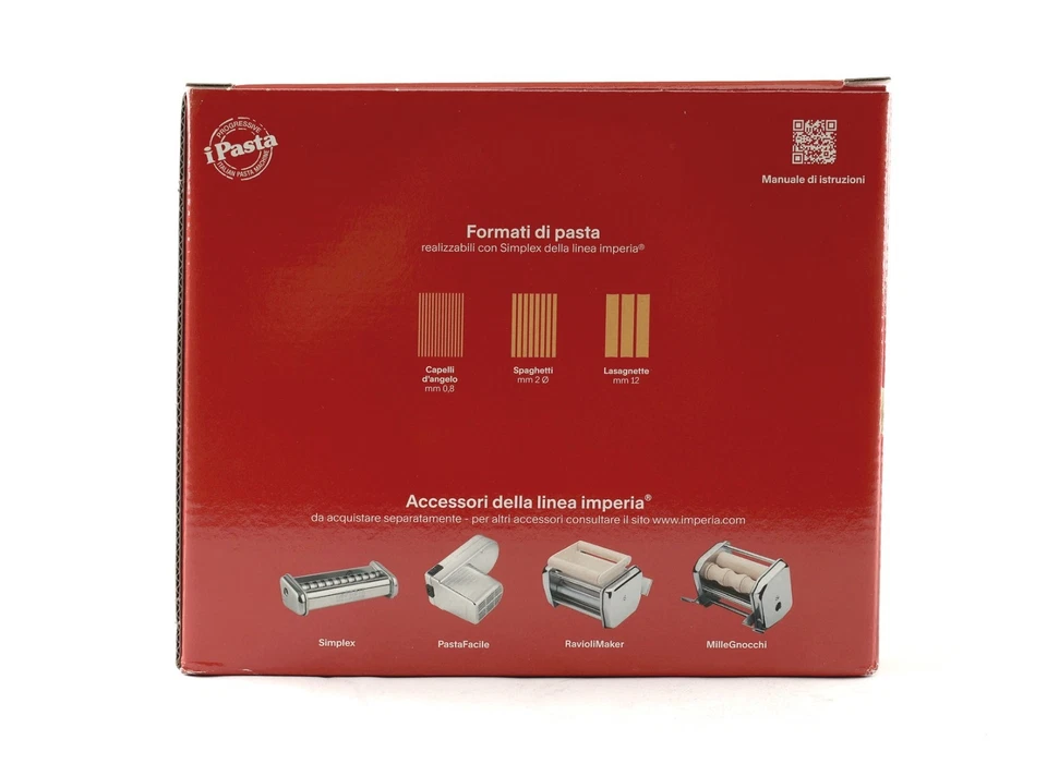 Imperia macchina per pasta 150 - accessorio doppio fettuccine tagliolini - Immagine 3 di 3