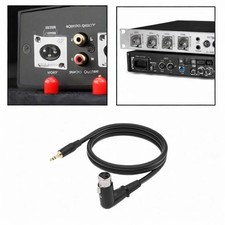 3.5 Mm to XLR Female Cable, Practical Stereo Audio Adapter, Flexible for , CD