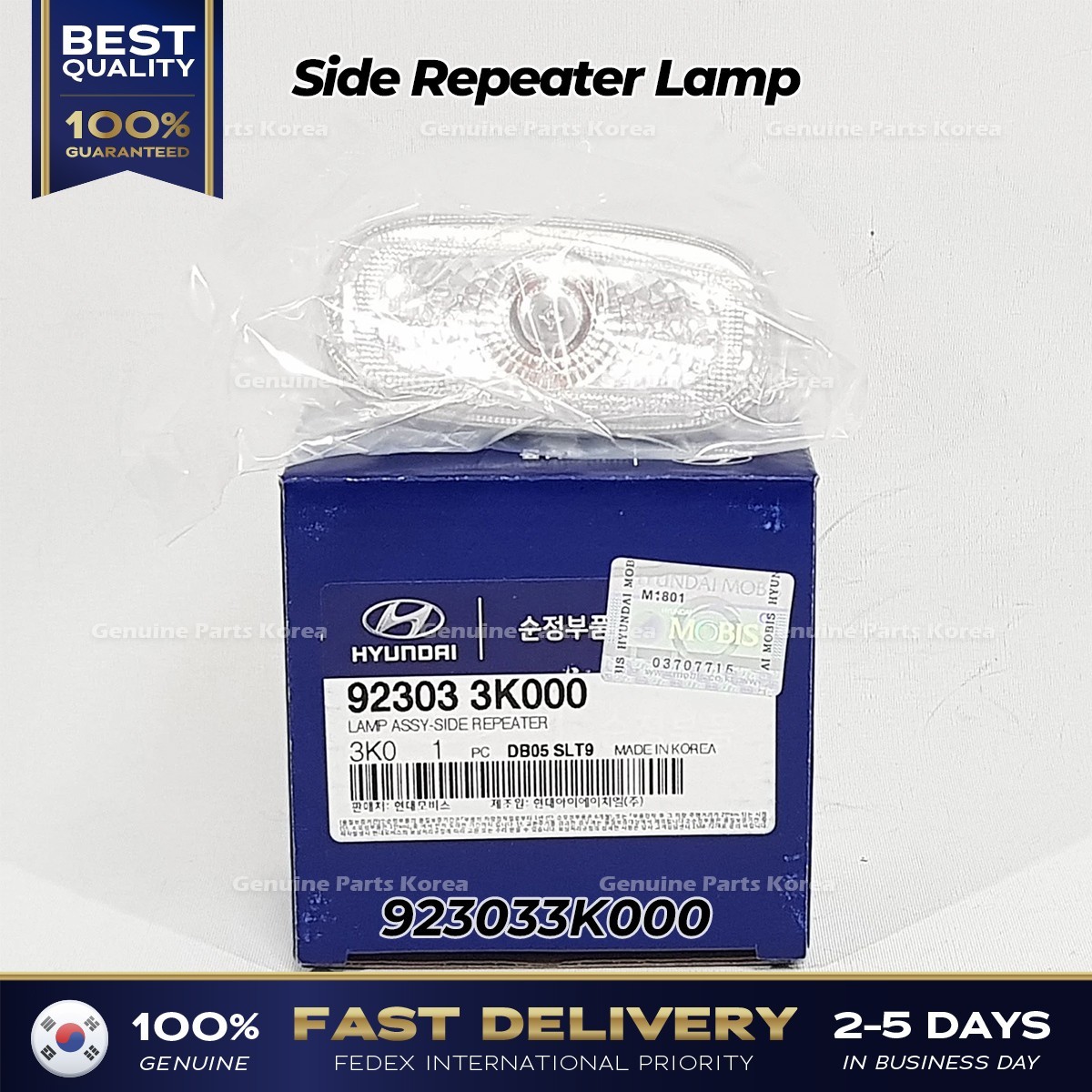 ⭐Genuine⭐ Side Repeater Lamp 923033K000 for Hyundai Santa Fe | eBay
