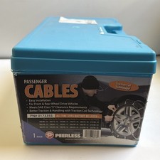 Peerless Passenger Car Tire Cables Snow Chains Pn 01753355 Traction Coil Tech Peerless Passenger Car Tire Cables Snow Chains Pn 01753355 Traction Coil Tech