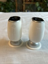 Set of 2 Arlo NETGEAR VMC3030 HD Wireless Security Camera w/Mount  NO Batteries