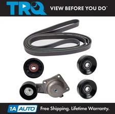 TRQ Belt Set Fits Ford Expedition Explorer F-150 Lincoln Navigator Mountaineer