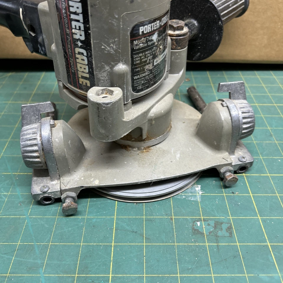 Lijadora de disco de velocidad variable por cable Porter modelo 7403 removedor de pintura Foto 4 de 4