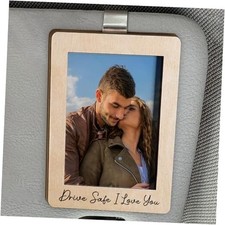 Clip Photo Frame - Drive Safe Car Visor Photo Clip Drive Safe I Love You Visor