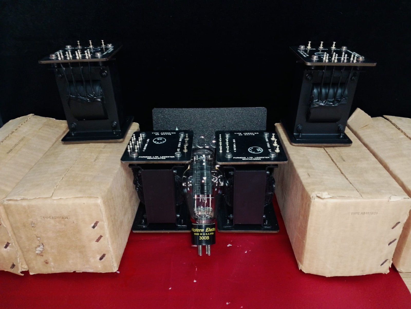 PARTRIDGE PARMEKO AS1832/20 TUBE OUTPUT TRANSFORMERS 45 300B 2A3 PX25 ⚜ON OFFER⚜