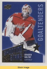 2018-19 Upper Deck Shooting Stars Goaltenders Braden Holtby #SSG-3 READ 01ks