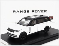 LCD-MODEL LCD64031-BW Land Rover - Range Rover 2022 - Weiss Schwarz - 1/64