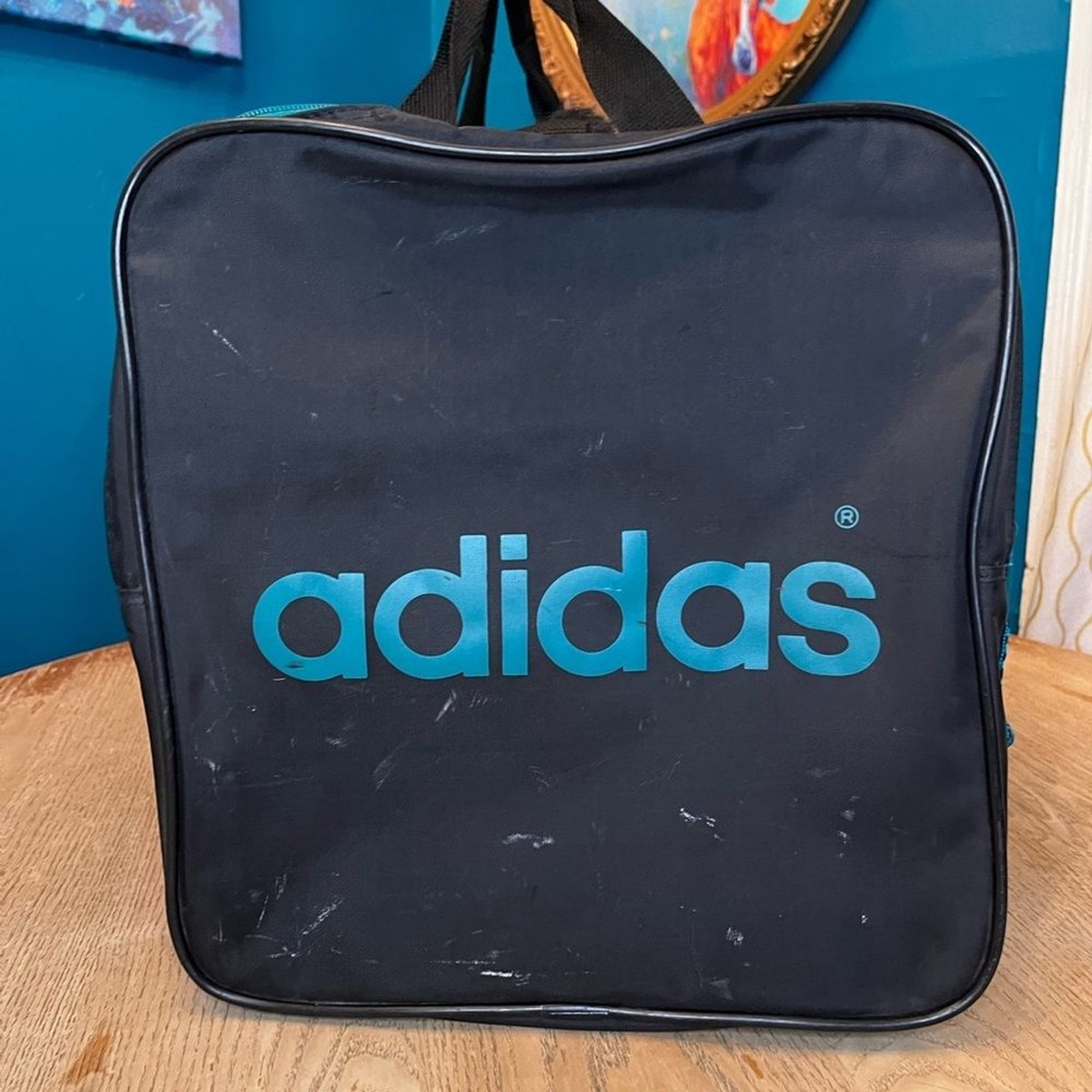 adidas USA 94サッカー ダッフルバッグ 大容量FIFAワールドカップ Vintage adidas World Cup Draw USA 94 FIFA Soccer Travel