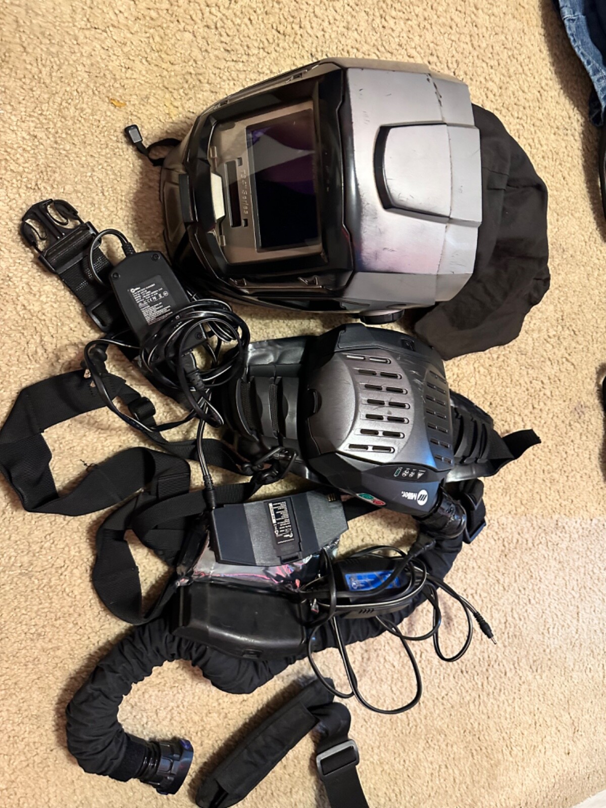 Miller PAPR with T94iR Welding Helmet 264575 715959656221 eBay